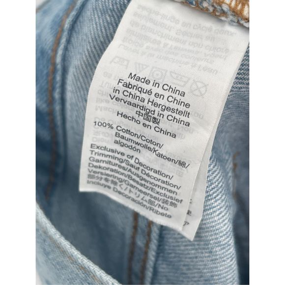 Madewell Jeans Women 25 Light Blue The Perfect Vintage Straight - Picture 12 of 13